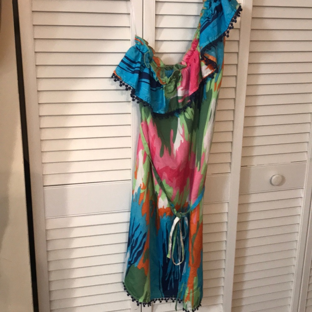 Mudpie One Shoulder Dress